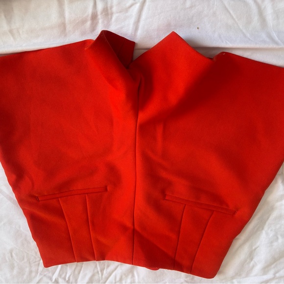 Zara High Waist Women Shorts - Vibrant Red - Picture 3 of 3